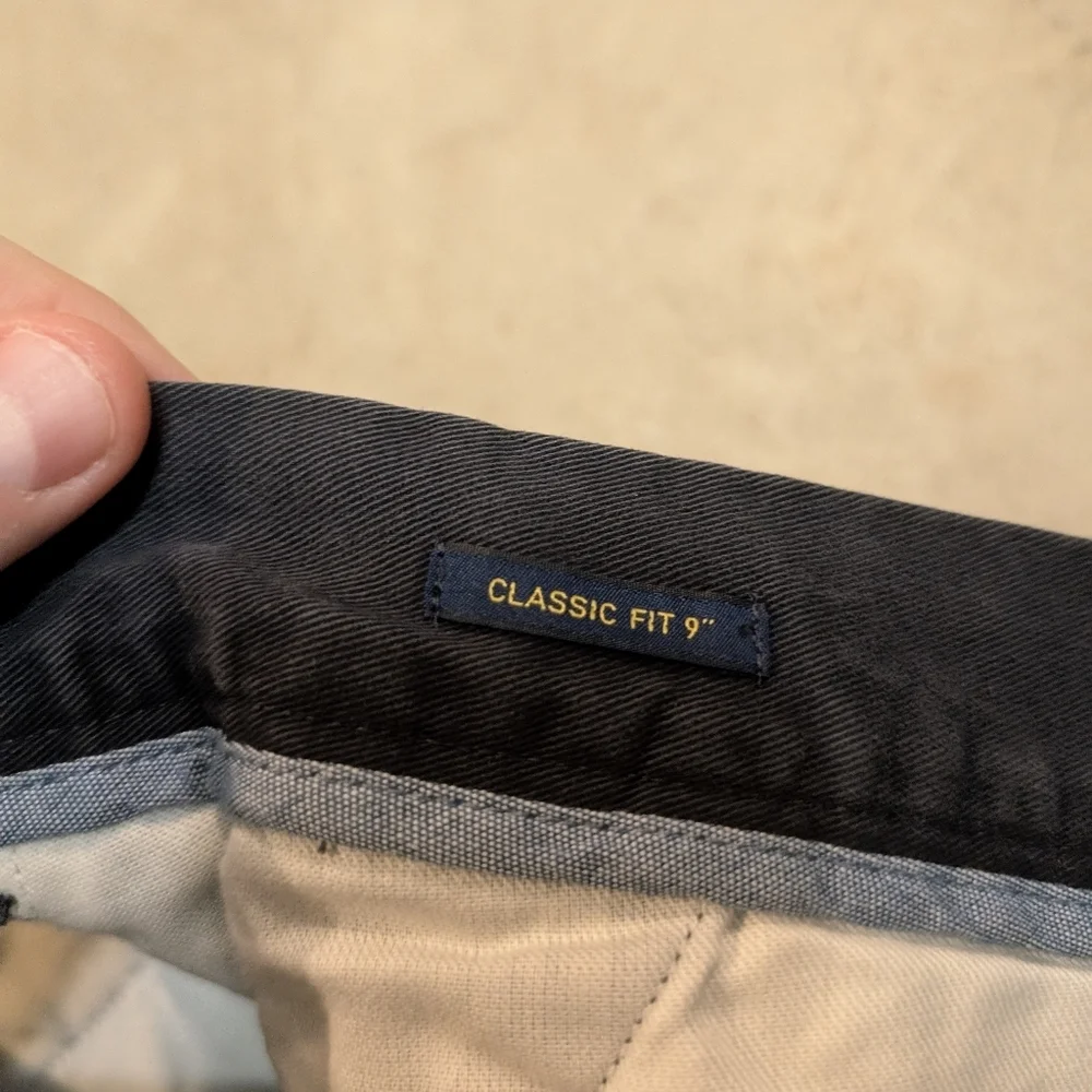 Polo Ralph Lauren Chino Shorts Mens 38 (37x9) Navy - Picture 2 of 7